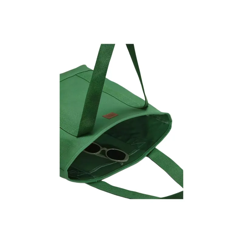 Vans Cotton Tote Bag Shopping Bag Handbag Regular Unisex Green Fairway-2