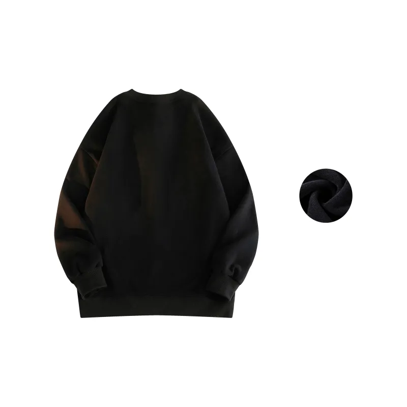 ALI THE FOX Sweatshirt Unisex Black-16