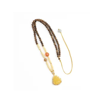 Xianyuan Fragrance Agarwood Necklaces Unisex
