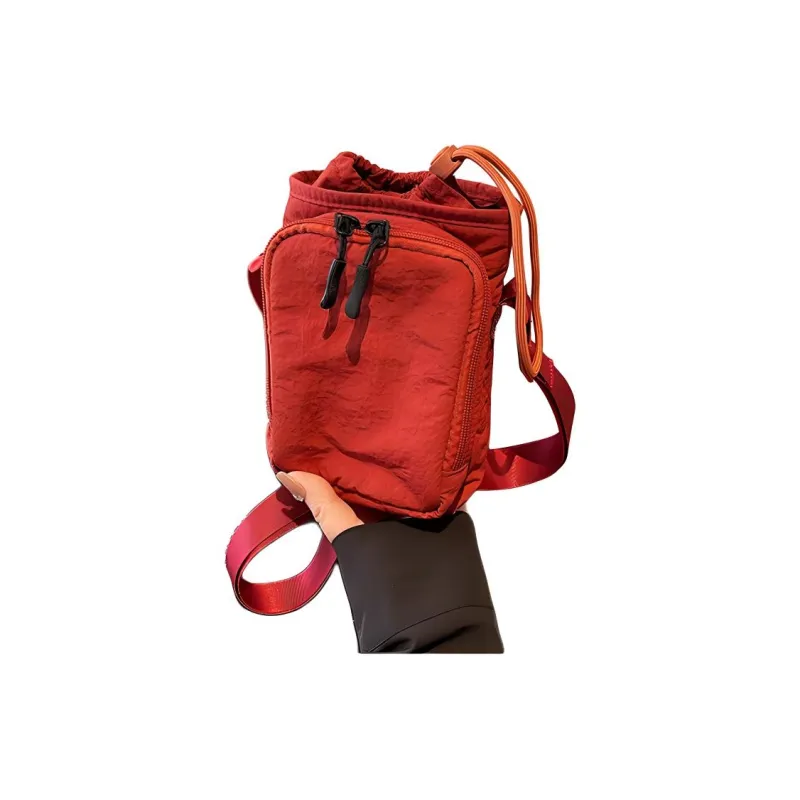 SUN EARTH &U Canvas Bag, Crossbody Bag Regular Women's Multicolor-5