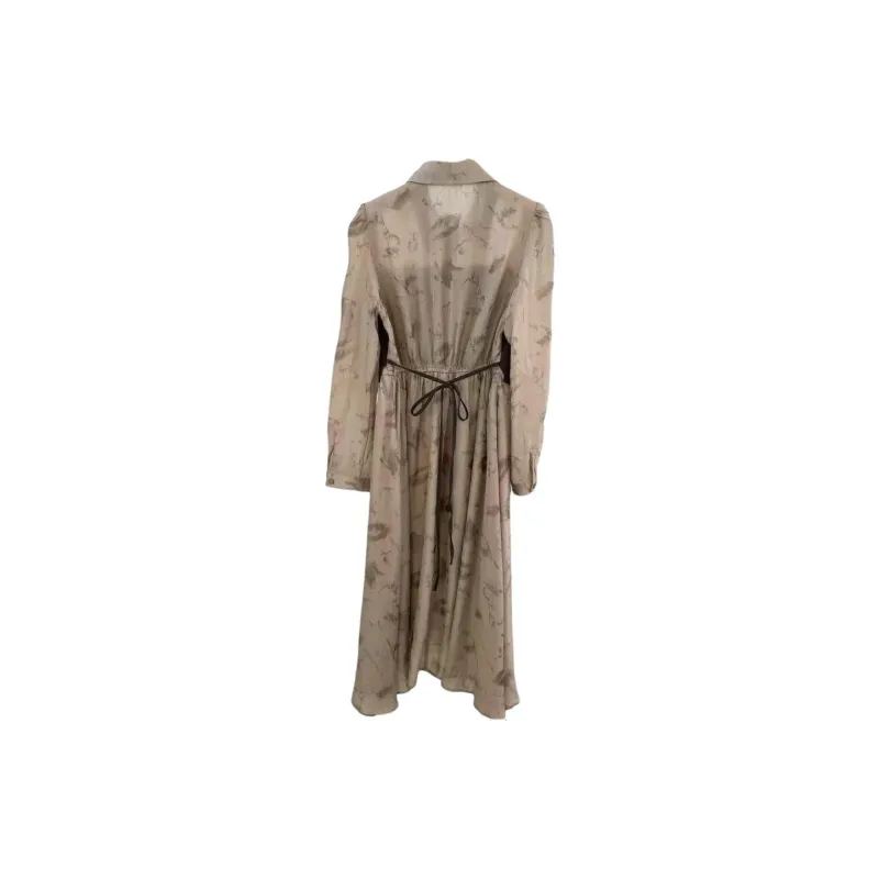 KEAB Long Sleeved Dresses Women's Coffee-1