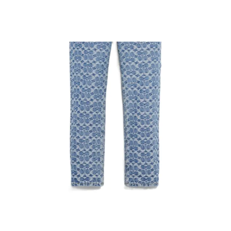 COACH Jeans Women's Denim Blue-4