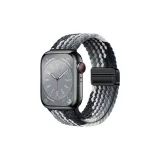 [Dark Chocolate]Woven Magnetic Clasp Strap