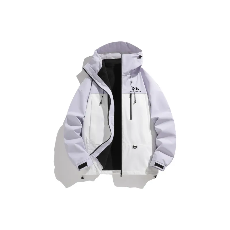 Feiyue Water-Resistant Windproof Warm Water-Repellent Windbreaker Jacket Unisex-15