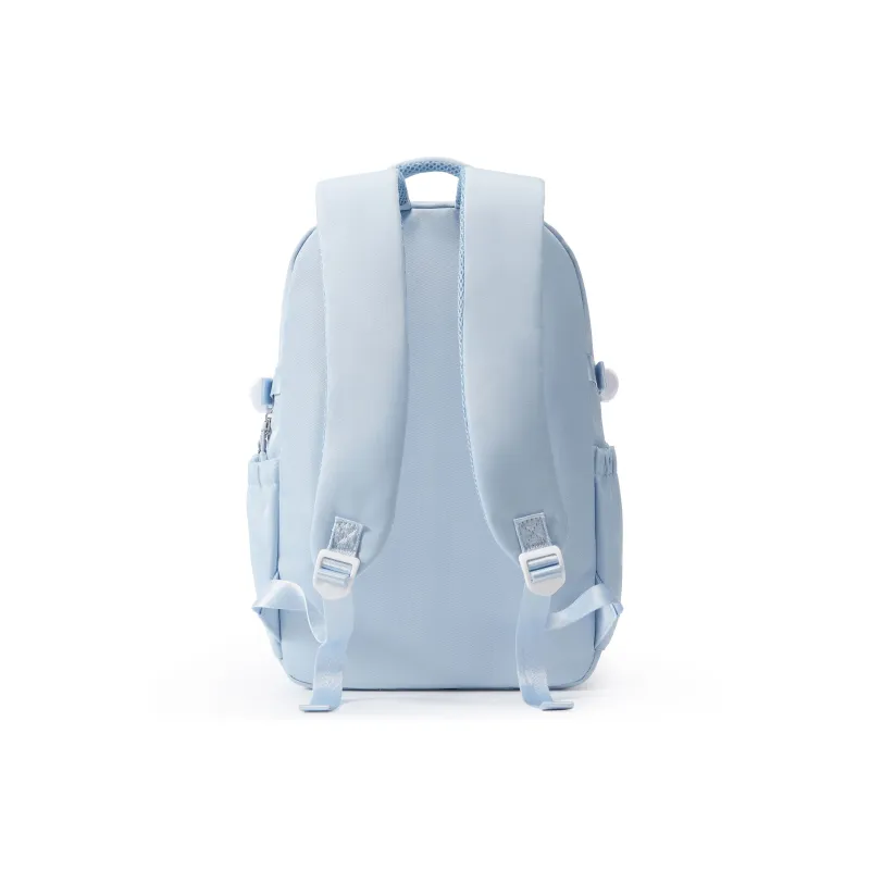 Kawasaki Fabric Backpack Regular Unisex Light Blue/Light Gray/Ecru-4