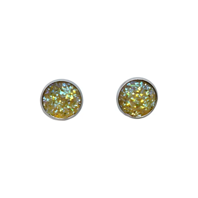 QIANFANGDAHUANGYE Zircon Stud Earrings Women's-0