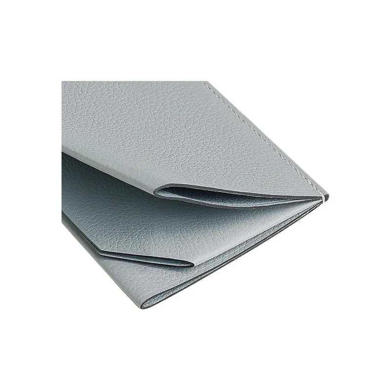 HERMES Evercolor Calfskin Card Holder Men's 8U Bleu Glacier Glacier Blue-3