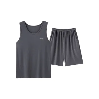 MADALLO Pajama Set Men's Dark Gray