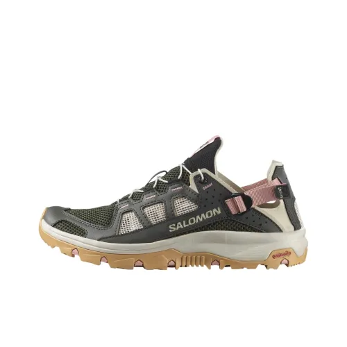 SALOMON Techamphibian 5 Breathable River Trekking Shoes Women's Peat Gray