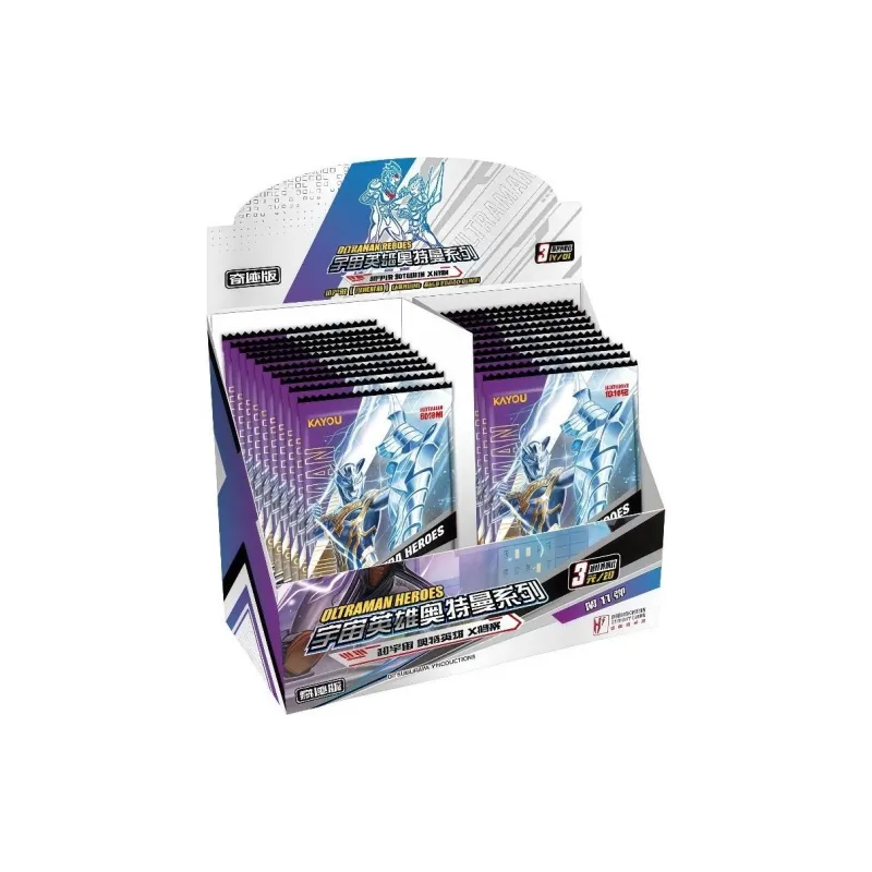 KAYOU Ultraman Card Miracle Edition Issue 11 IP/Anime Cards 1 Box Of 50 Packs-3