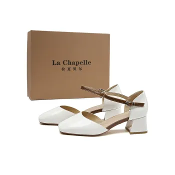 La Chapelle Chunky Heel High Heels 5cm Women's