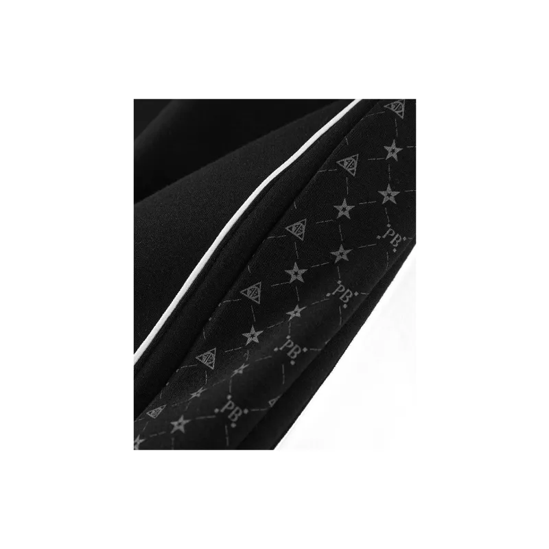 PEACEBIRD MEN Knitted Sweatpants Men Black 1 Tapered-2