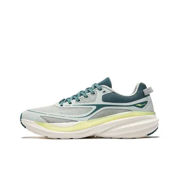 Erke Vertical And Horizontal 1.0 Running Shoes Men Low Top Gravel Pine Green
