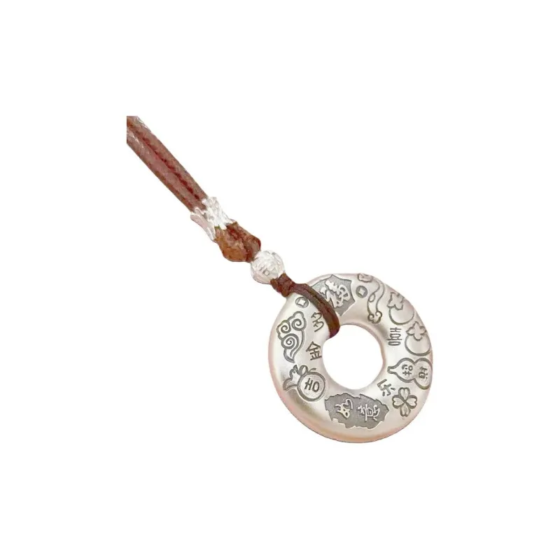 FUYUFU 999 Fine Silver Necklaces Unisex-0