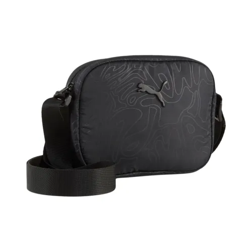 PUMA Polyester Crossbody Bag, Shoulder Bag Regular Women's Black