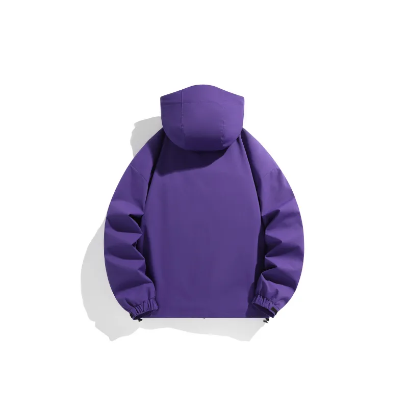 Feiyue Water-Resistant Windproof Warm Water-Repellent Windbreaker Jacket Unisex-25