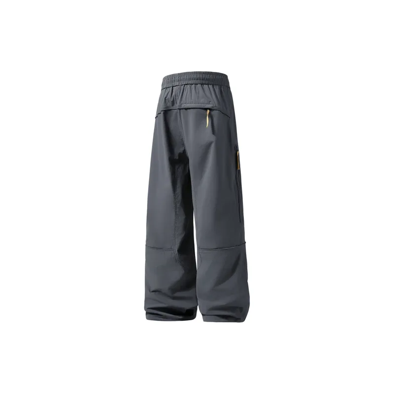 David Bakken Casual Pants Unisex Gravel Apricots-16