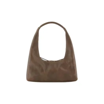 MARGESHERWOOD Logo stamp Leather Shoulder Bag