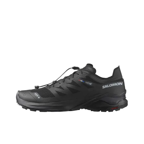 SALOMON XA META Slip Resistant Low Top Running Shoes Men's Black