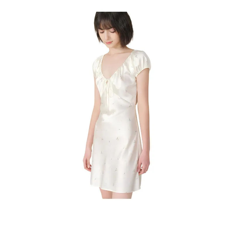 SILKY MIRACLE Nightgown Women's White-1
