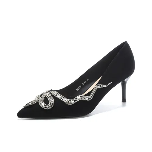 KATHRYN WILSON Slim Heel High Heels Women's Black
