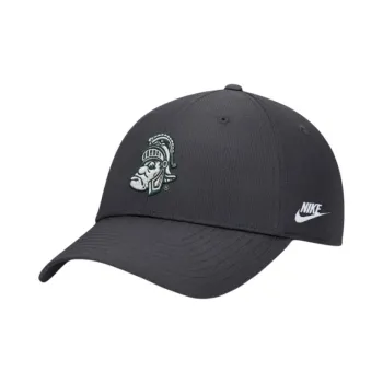 Nike Michigan State Spartans Core Rise Vault Men's Nike Dri FIT College Adjustable Hat