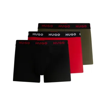 HUGO BOSS Logo waistband Boxers Set Of Three