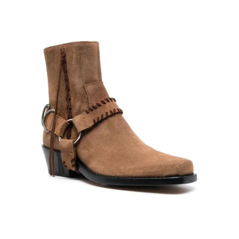 BUTTERO Ankle Boots Women's Brown-1