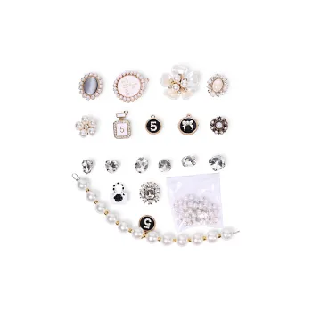 ZUOWEISHIJIA Resin Shoe Buckle Unisex