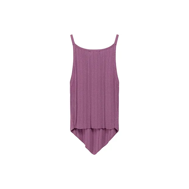 CHUU Tank Tops Women's Gray Purple-1