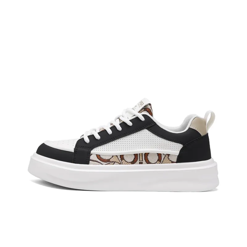 OFFER AITR Slip Resistant, Abrasion Resistant, Breathable Low Top Skateboard Shoes Men's-0