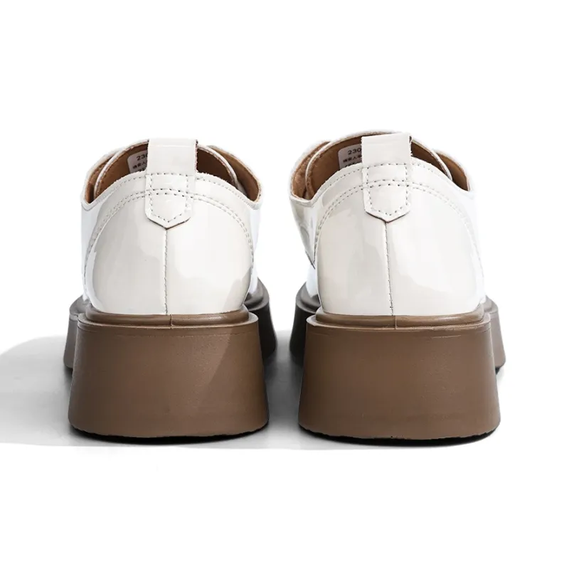 RENBEN Loafers Women's White-9