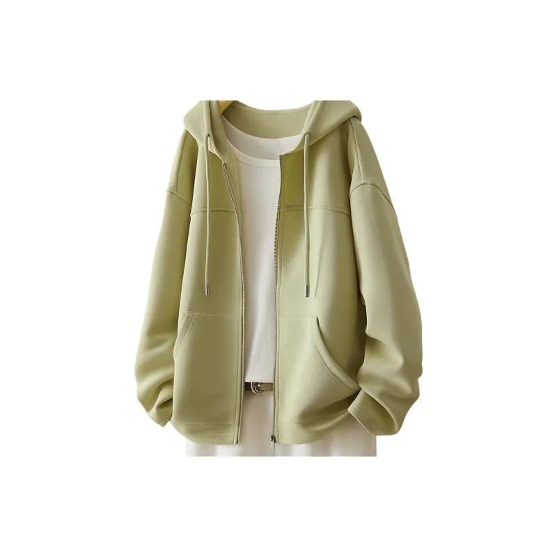 IHIMI Sweatshirt Women's Yellow Green-1