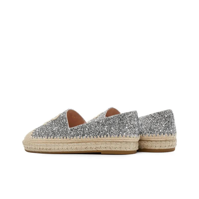 Staccato Classic Barley Shoes Collection Espadrilles Women's Silver-2