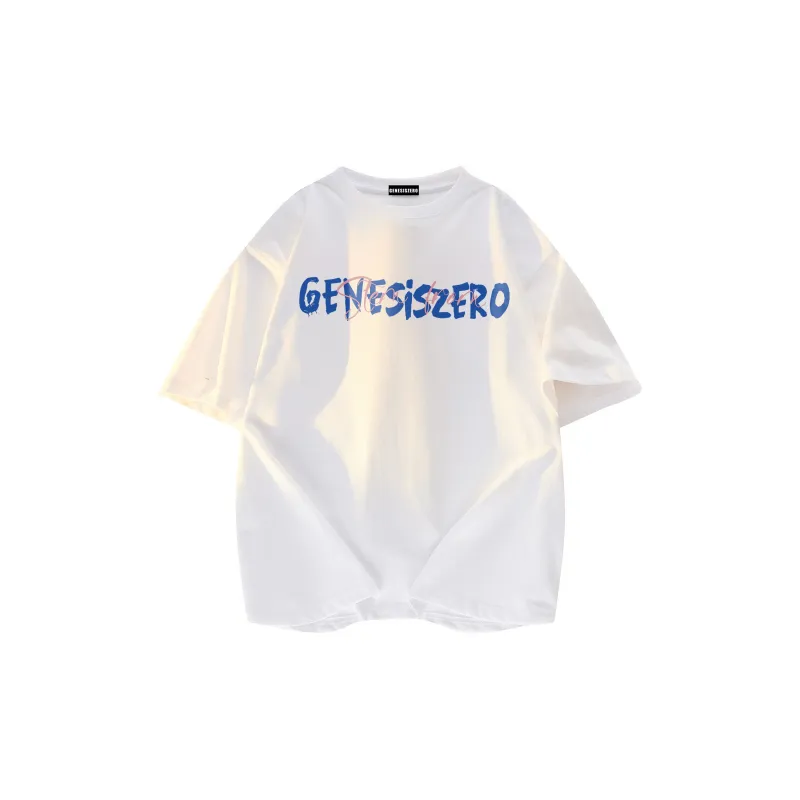 Genesiszero T-Shirt Unisex Black White-1