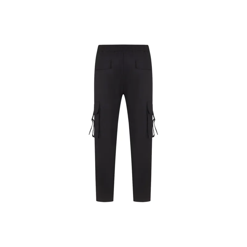 FERRE Cargo Pants Men Black-1