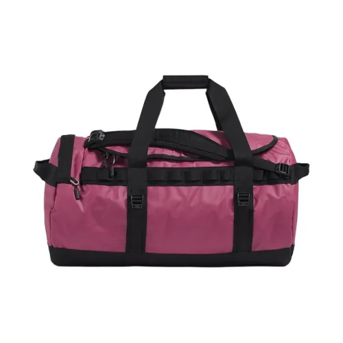 THE NORTH FACE Recycled Polyester Handbag, Shoulder Bag, Crossbody Bag, Travel Bag 71L Unisex Berry Red