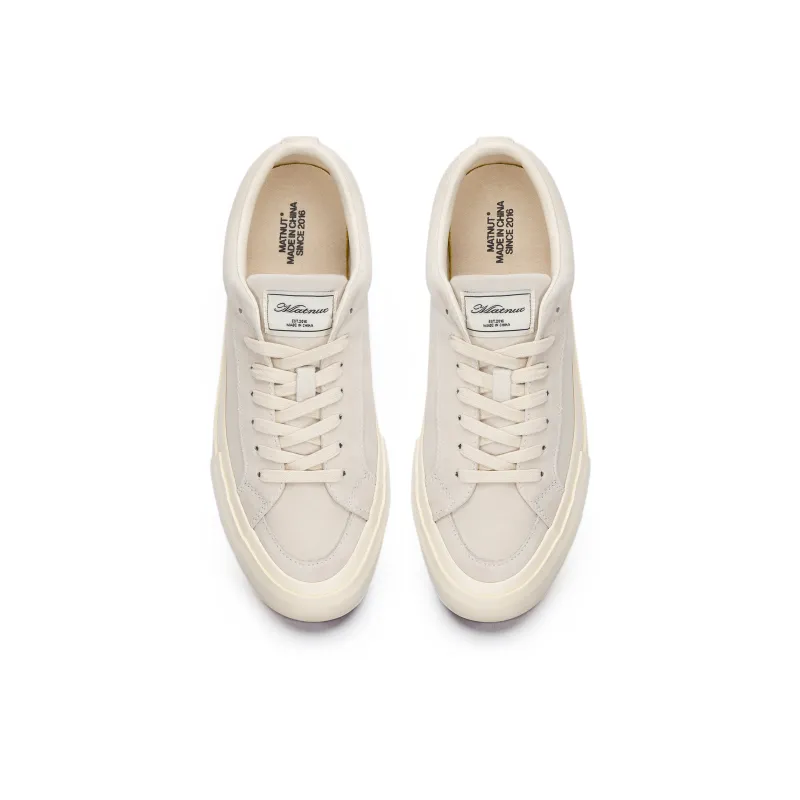 MATNUT TK Suede, Ecru Original, Vintage, Height Increasing, Platform, Skateboard Shoes, Star Same Style-3
