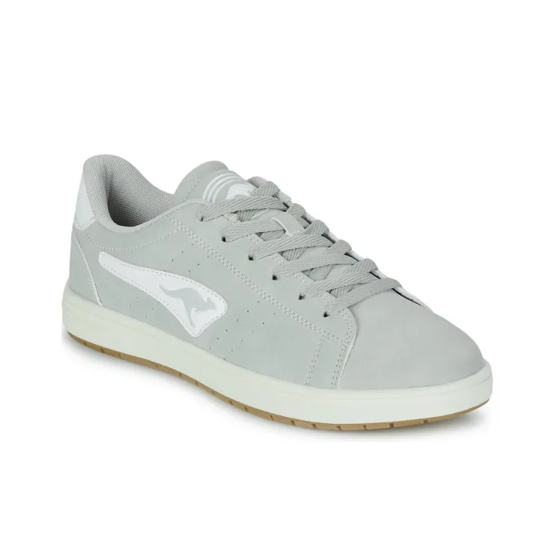 KangaROOS Anti Slip Wear Resistant Low Top Skateboard Shoes Men's Gray-2