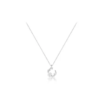 JOLLY NOTE Sterling Silver Necklaces Women's Good Luck