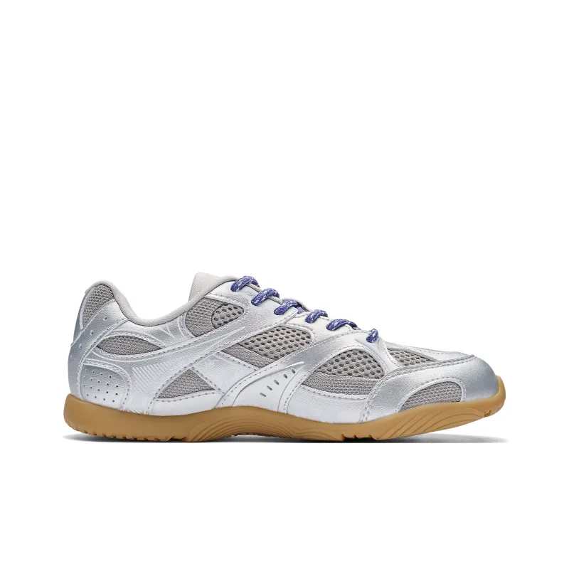 Kappa Back to Back Anti Slip Wear Resistant Low Top Casual Shoes Unisex Gray Silver-1