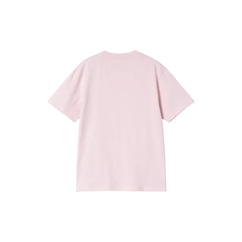 Carhartt WIP W' T Shirts Women's Sky Pink-1