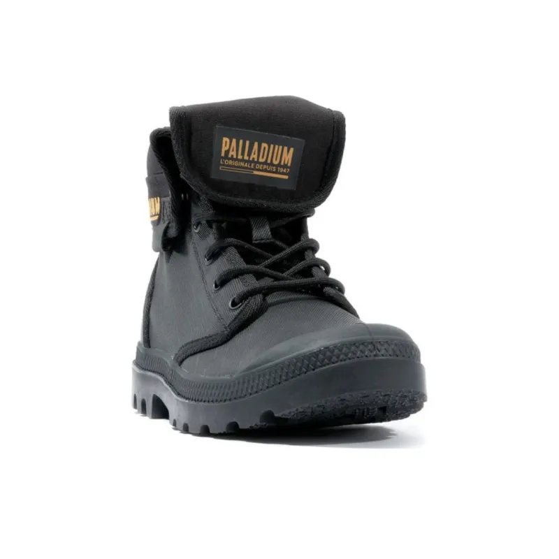 Palladium Waterproof And Wear resistant Short Outdoor Boots Unisex Black-3