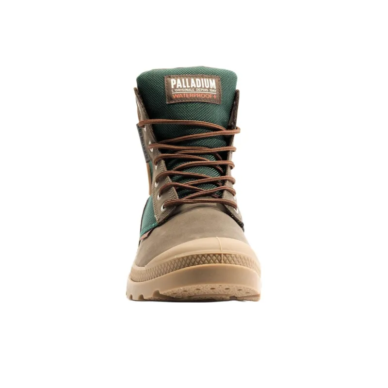 Palladium Pampa Waterproof Short Outdoor Boots Unisex Green-4