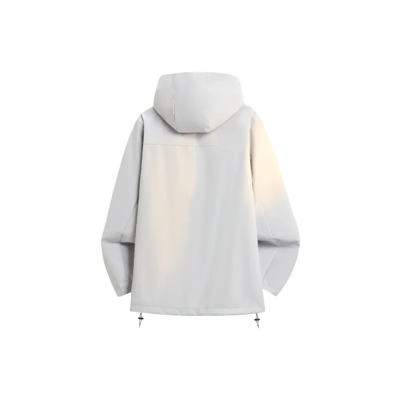 ROBINHOOD Water-Resistant Windproof Wear-Resistant Warm Windbreaker Jacket Unisex-6