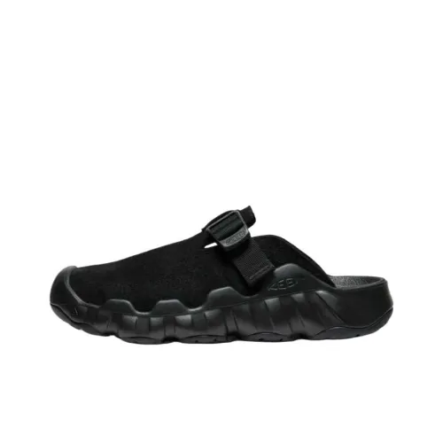 KEEN HYPERPORT Abrasion Resistant Closed Toe Slippers Men's Black