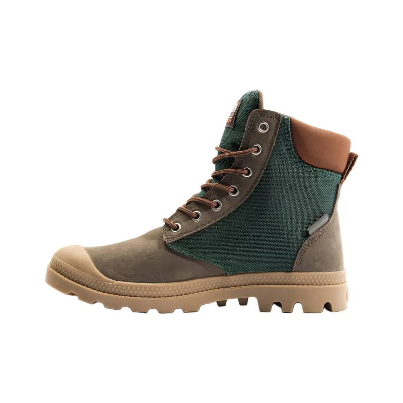 Palladium Pampa Waterproof Short Outdoor Boots Unisex Green-1