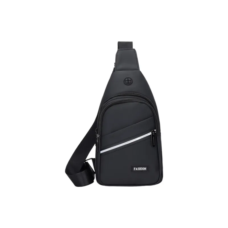 Tonlion Oxford Sling Bag Men's Black-0