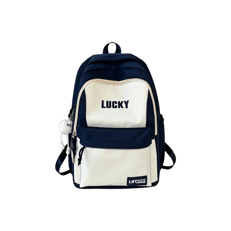 URBAN FOREST Nylon Backpack Regular Unisex Black/Burgundy/Khaki/Light Blue/Dark Blue-9