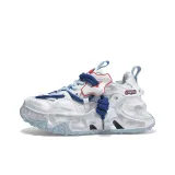 White Blue[Distressed Gray]